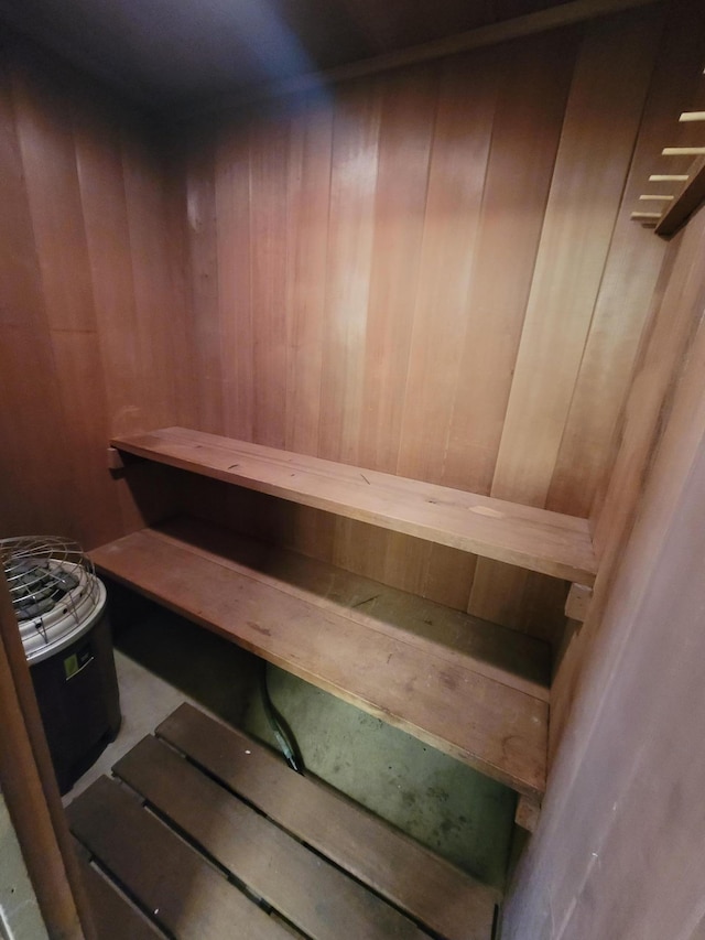 view of sauna / steam room