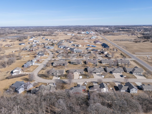 birds eye view of property featuring a residential view