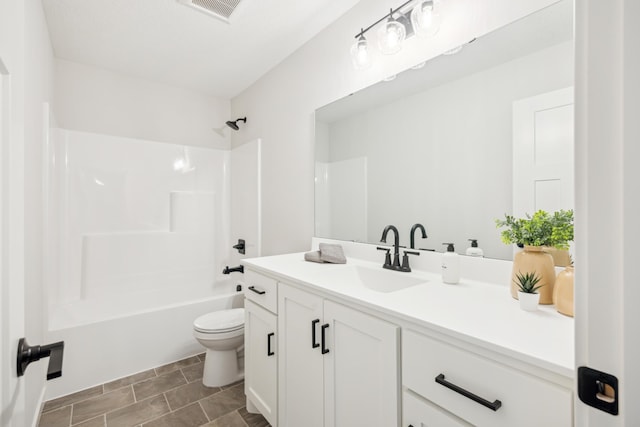 4695 3rd Street Loop NE, Saint Cloud, MN 56304 - full bathroom with vanity, toilet, and bathing tub / shower combination