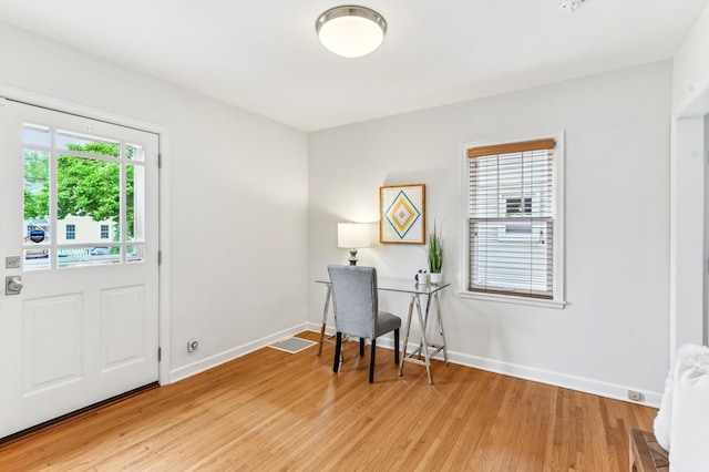 5824 10th Ave S, Minneapolis, MN 55417 - office with light wood finished floors and baseboards