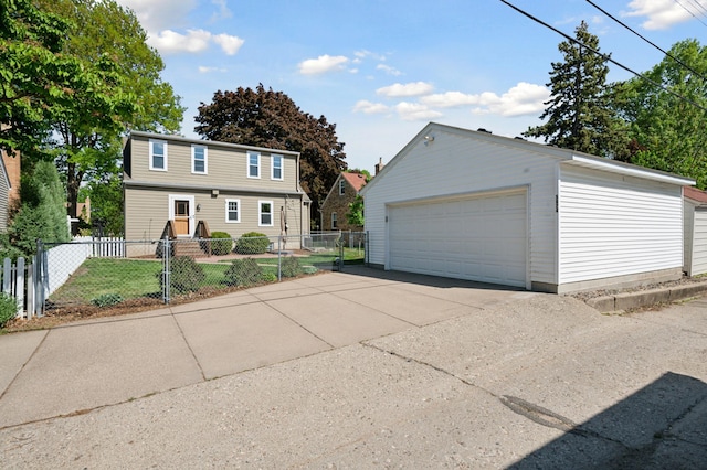 5824 10th Ave S, Minneapolis, MN 55417 - view of front of property featuring a detached garage and an outdoor structure