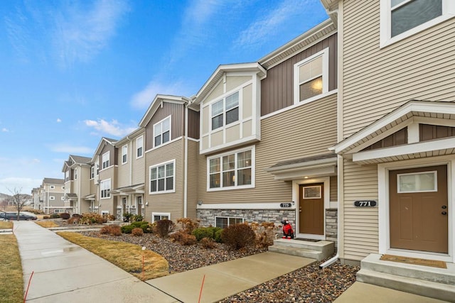 exterior space featuring a residential view