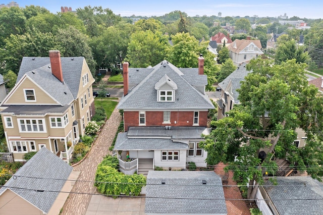 aerial view