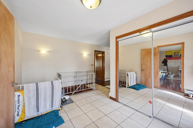 bathroom featuring tile patterned flooring