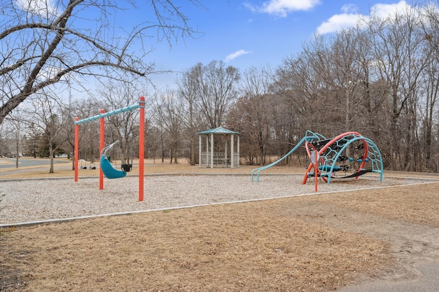 view of community playground