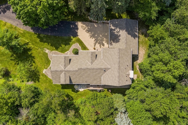 drone / aerial view