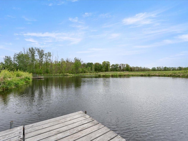 6167 24th St SW, Pine River, MN 56474 - dock area with a water view