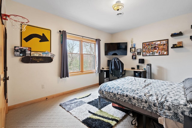 7251 County Rd B, Siren Twp, WI 54872 - carpeted bedroom with baseboards and visible vents