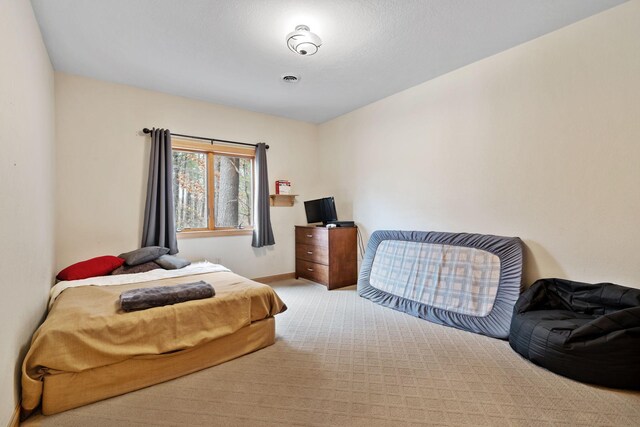 7251 County Rd B, Siren Twp, WI 54872 - carpeted bedroom featuring baseboards and visible vents