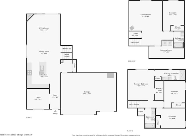 7295 Parson Ct NE, Otsego, MN 55330 - view of layout