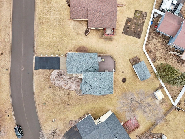 drone / aerial view