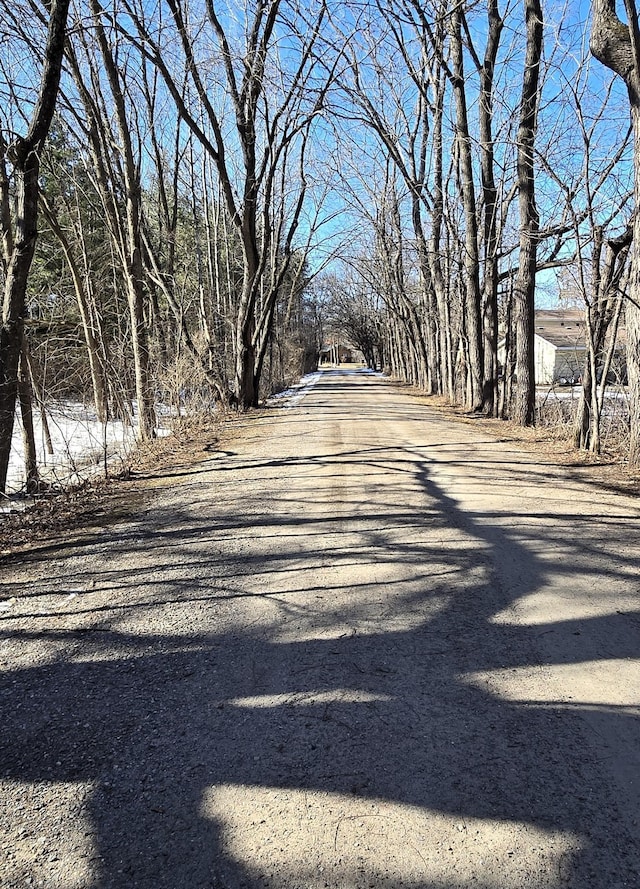 view of road