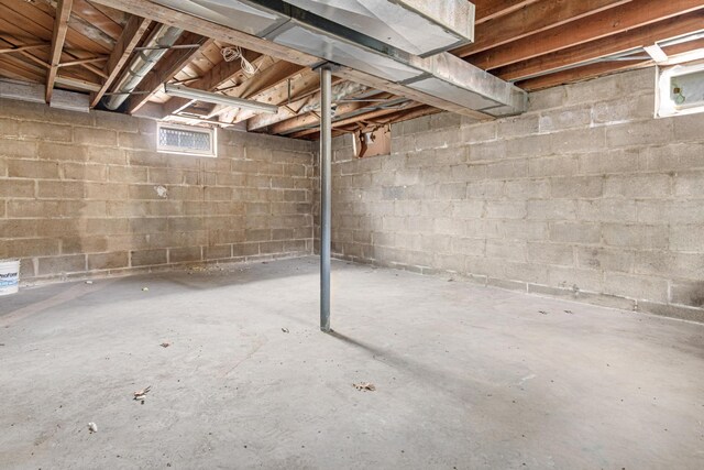 2310 Leona Dr, New Brighton, MN 55112 - view of unfinished basement