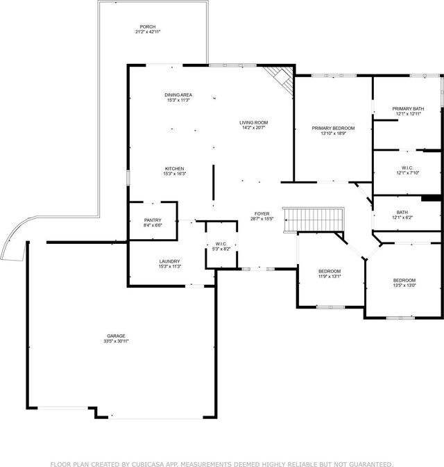 10590 Alamo St NE, Blaine, MN 55449 - property floor plan
