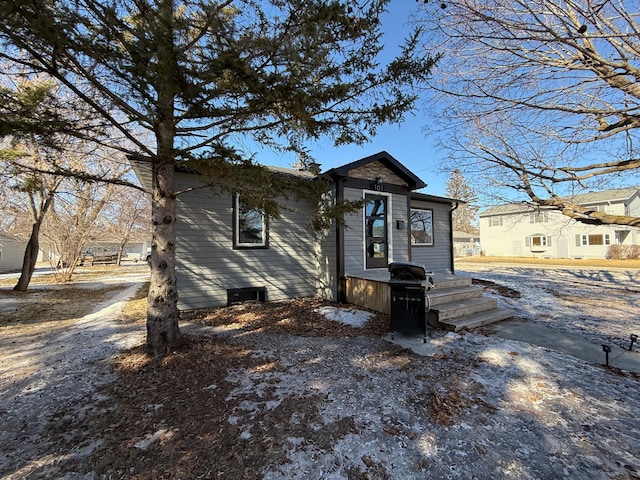 view of front of house