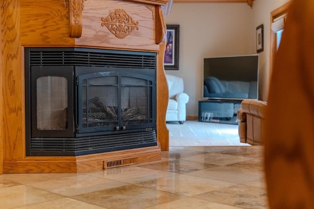 interior details featuring visible vents