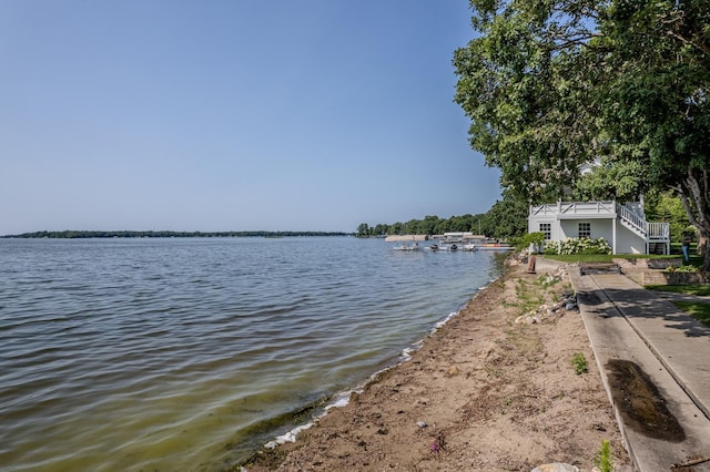 property view of water