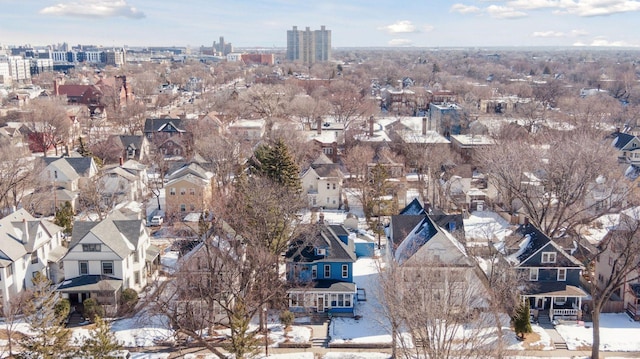 birds eye view of property featuring a residential view