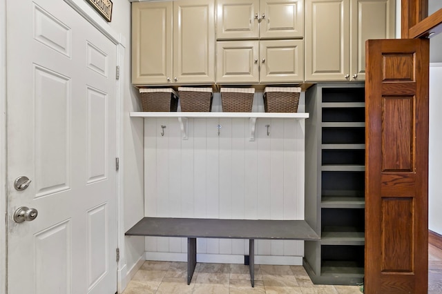 view of mudroom