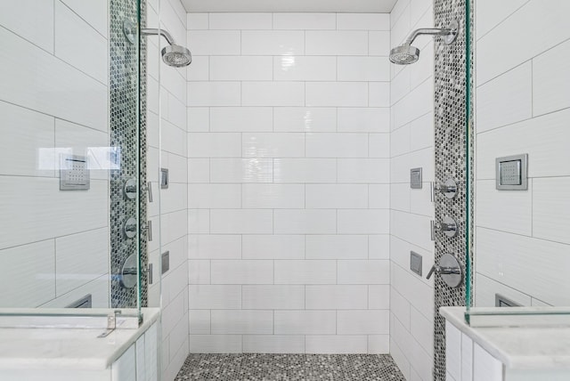 full bath featuring a stall shower