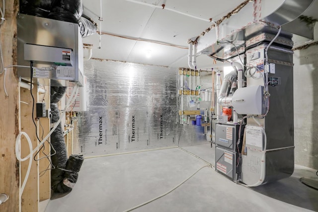 416 Moelter Ln, Hudson, WI 54016 - utility room featuring heating unit