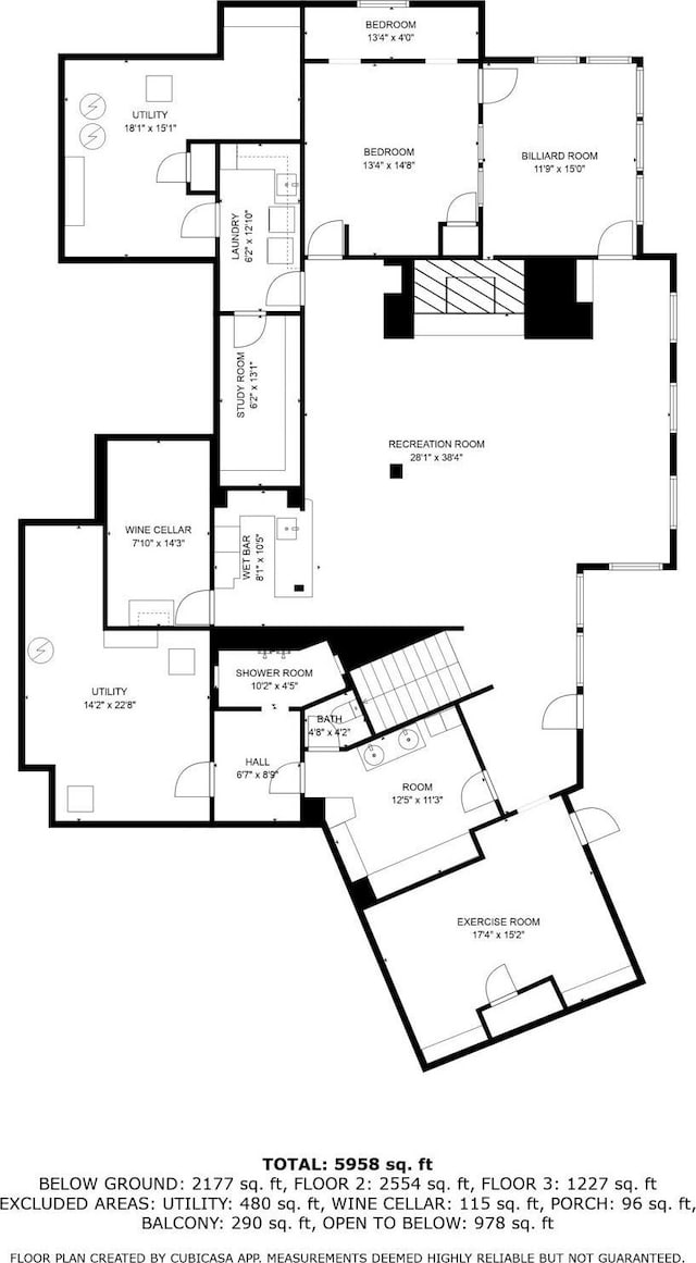 view of floor plan / room layout