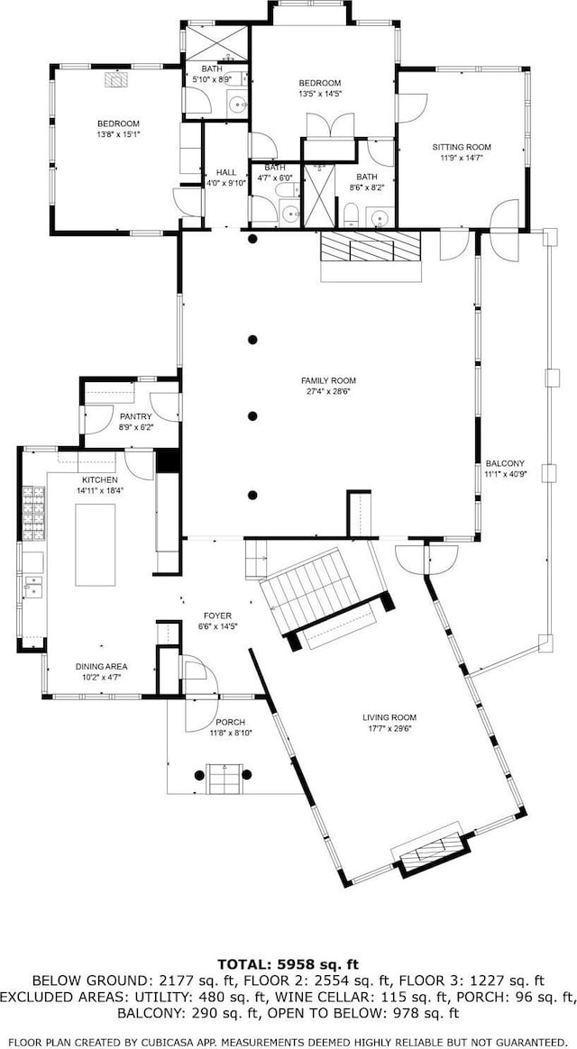 view of floor plan / room layout