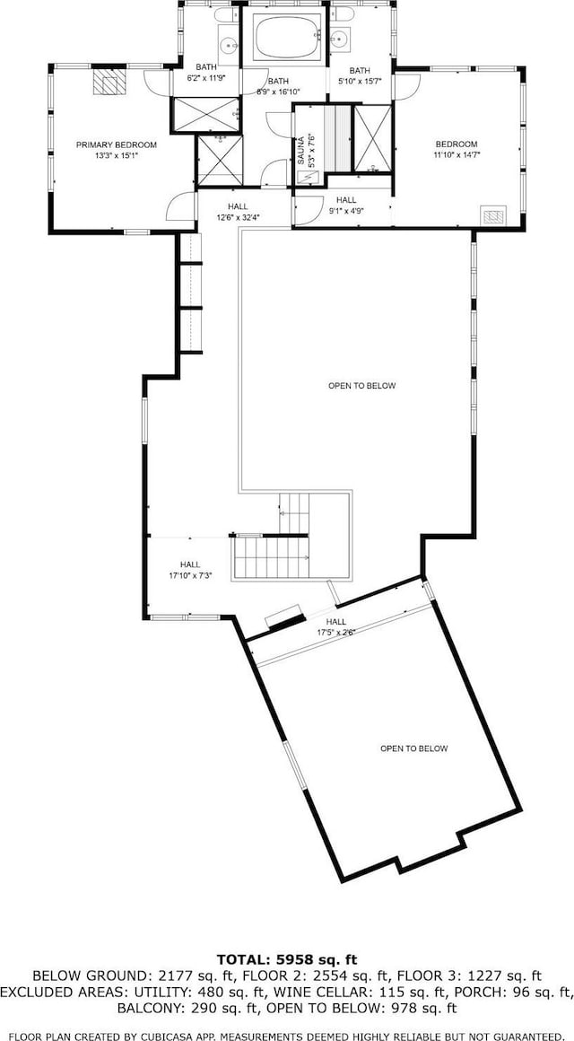view of room layout