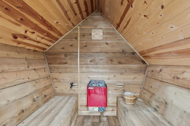 view of sauna / steam room