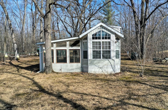 view of side of home