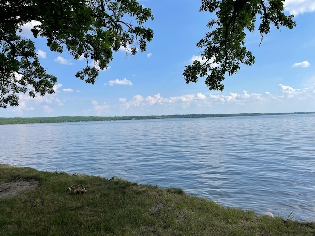 view of water feature