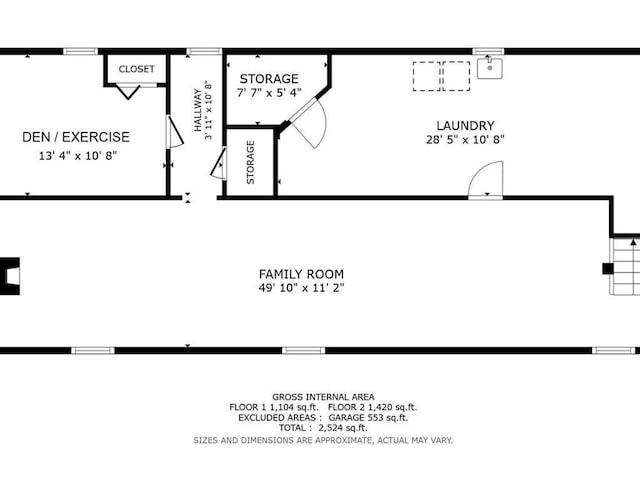 view of layout