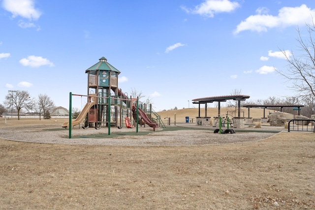 view of community play area