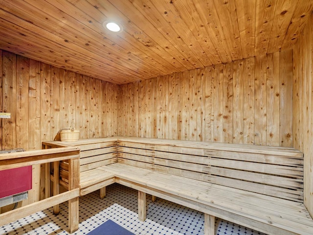 view of sauna / steam room