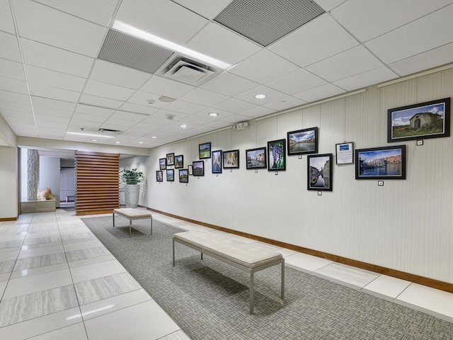 lobby with visible vents