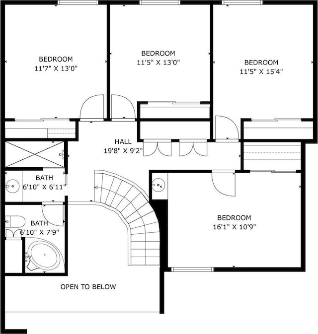 1301 12th Ave NW, New Brighton, MN 55112 - property floor plan