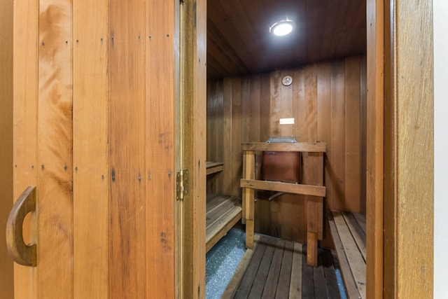 view of sauna / steam room