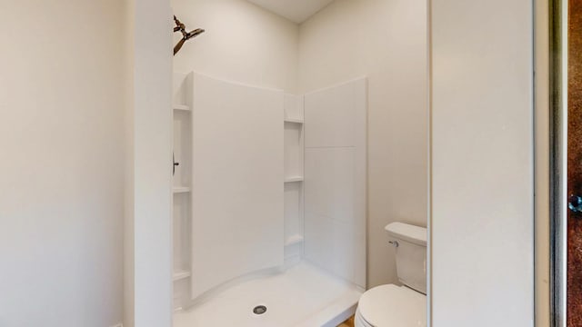 619 6th St, West Concord, MN 55985 - full bathroom with a stall shower and toilet