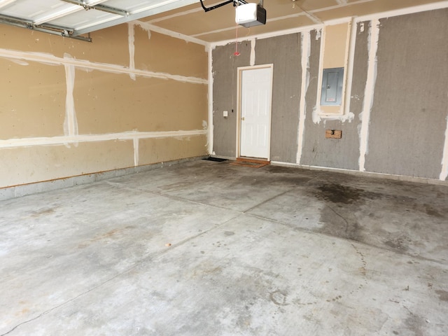7721 Elm Grove Ave, New Hope, MN 55428 - garage with electric panel and a garage door opener