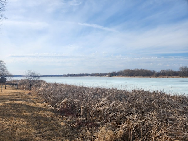 property view of water