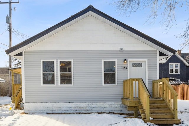 view of front of house