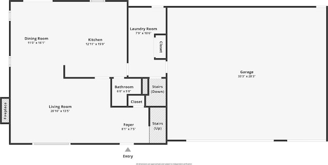 1615 Quasar Ct S, Lake Saint Croix Beach, MN 55043 - property floor plan
