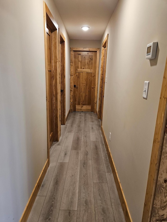 9806 County Road 144, Brainerd, MN 56401 - hall featuring wood-type flooring and baseboards