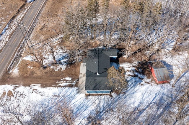 9806 County Road 144, Brainerd, MN 56401 - view of snowy aerial view