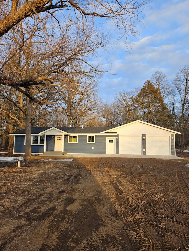 9806 County Road 144, Brainerd, MN 56401 - view of front of property with a garage