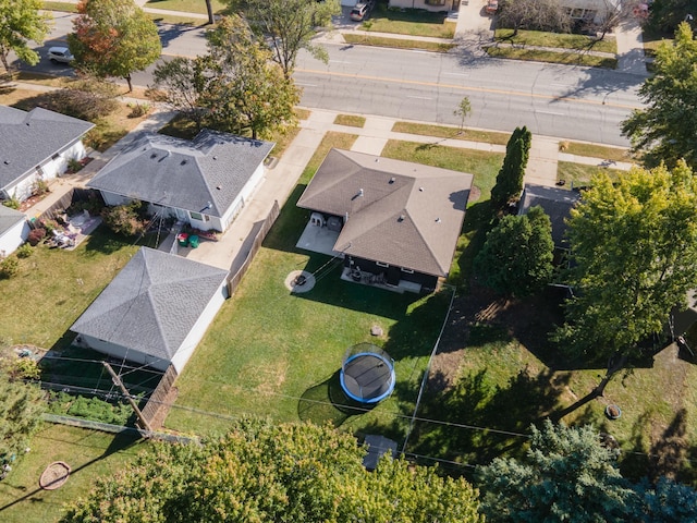 birds eye view of property featuring a residential view