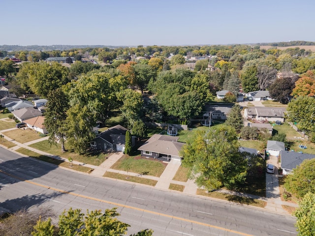 drone / aerial view featuring a residential view