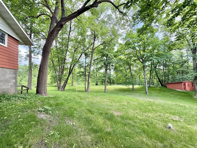 34257 Dusty Trl, Frazee, MN 56544 - view of grassy yard