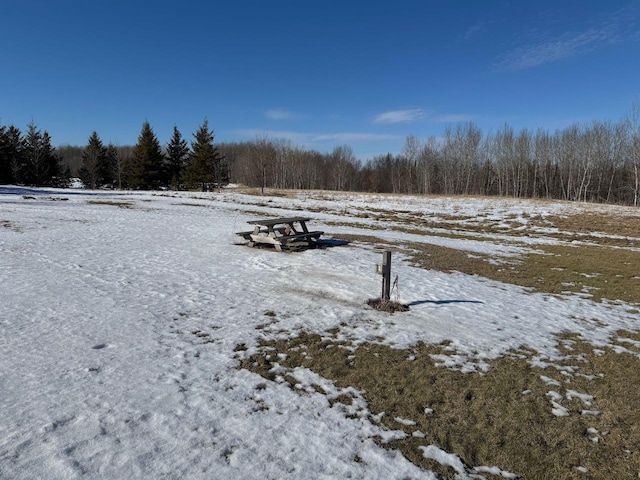 surrounding community with a forest view