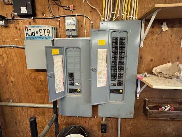 utilities with electric panel